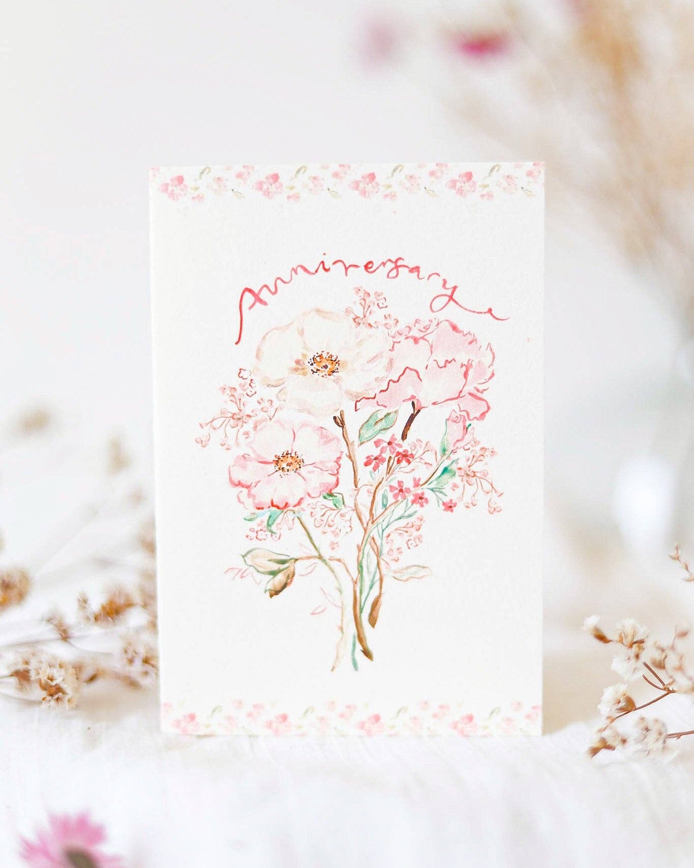 Anniversary Blooms Card