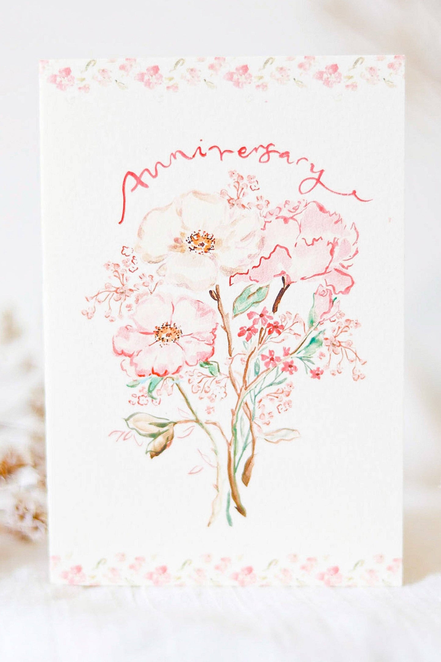 Anniversary Blooms Card