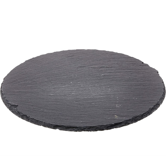 Round Slate Tray