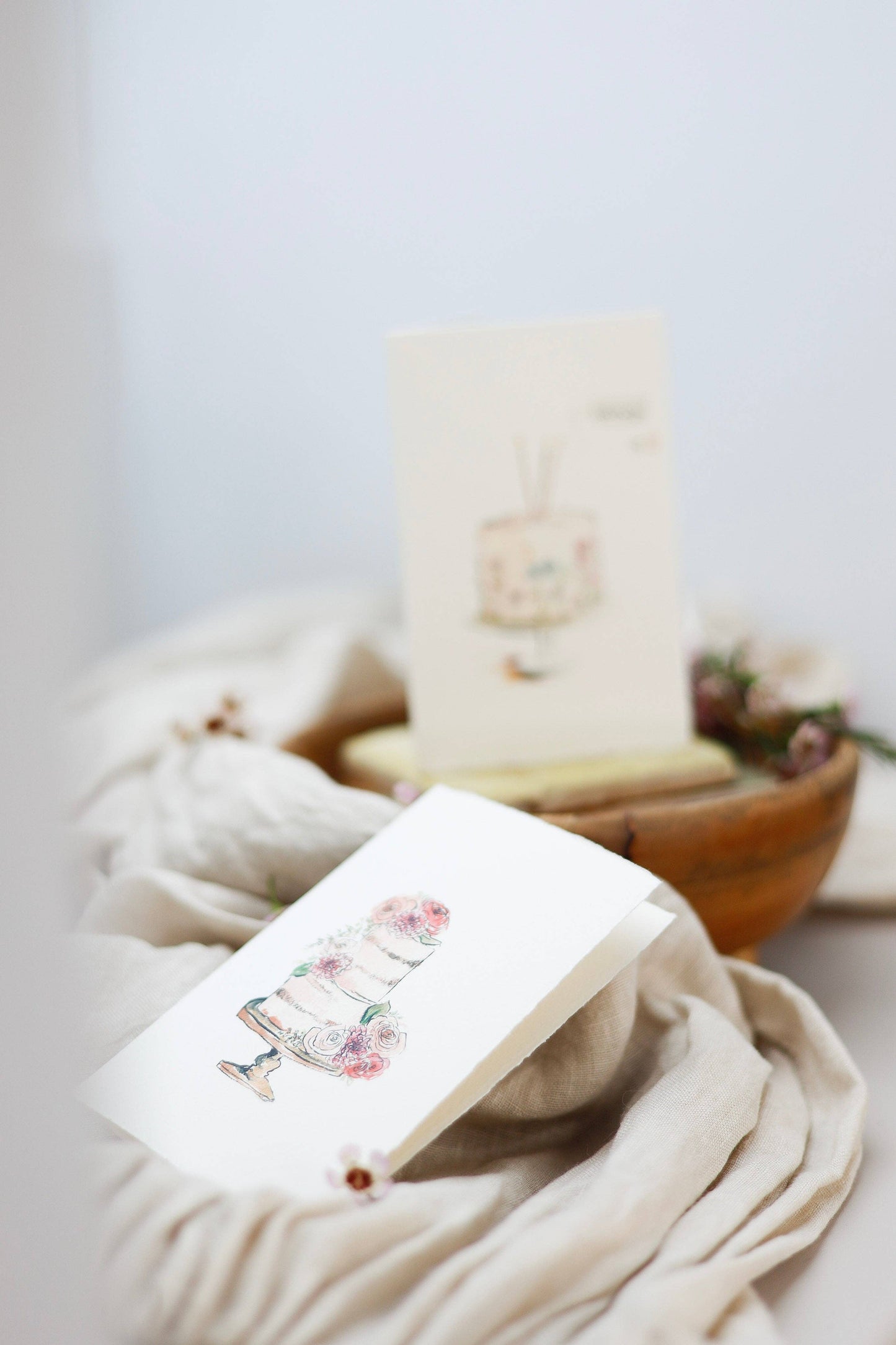 Birthday cake - Birthday card