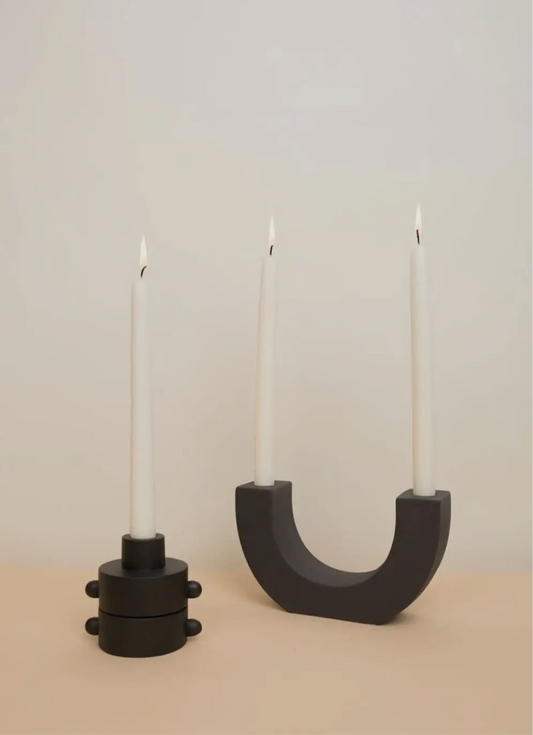 U-Shaped Pillar Candle Holder