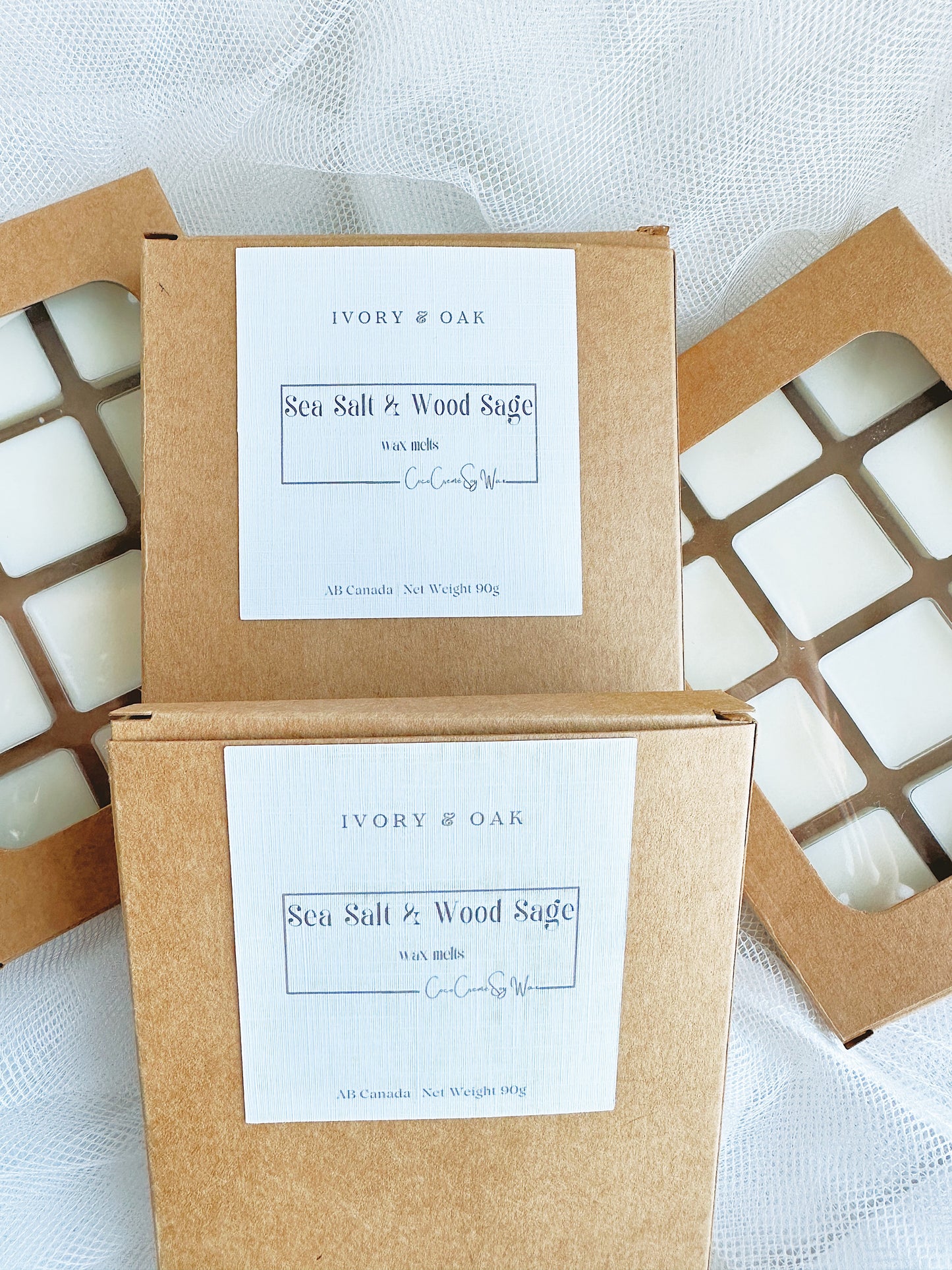 Sea Salt & Wood Sage Wax Melt