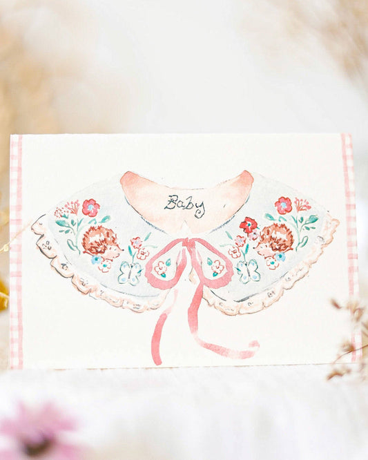 Sweet Baby Collar - Baby Card