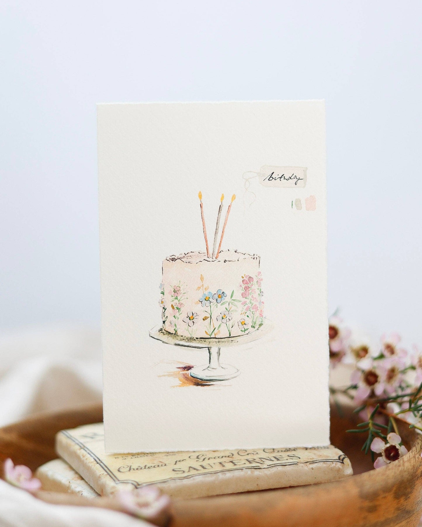 Birthday cake - Birthday card