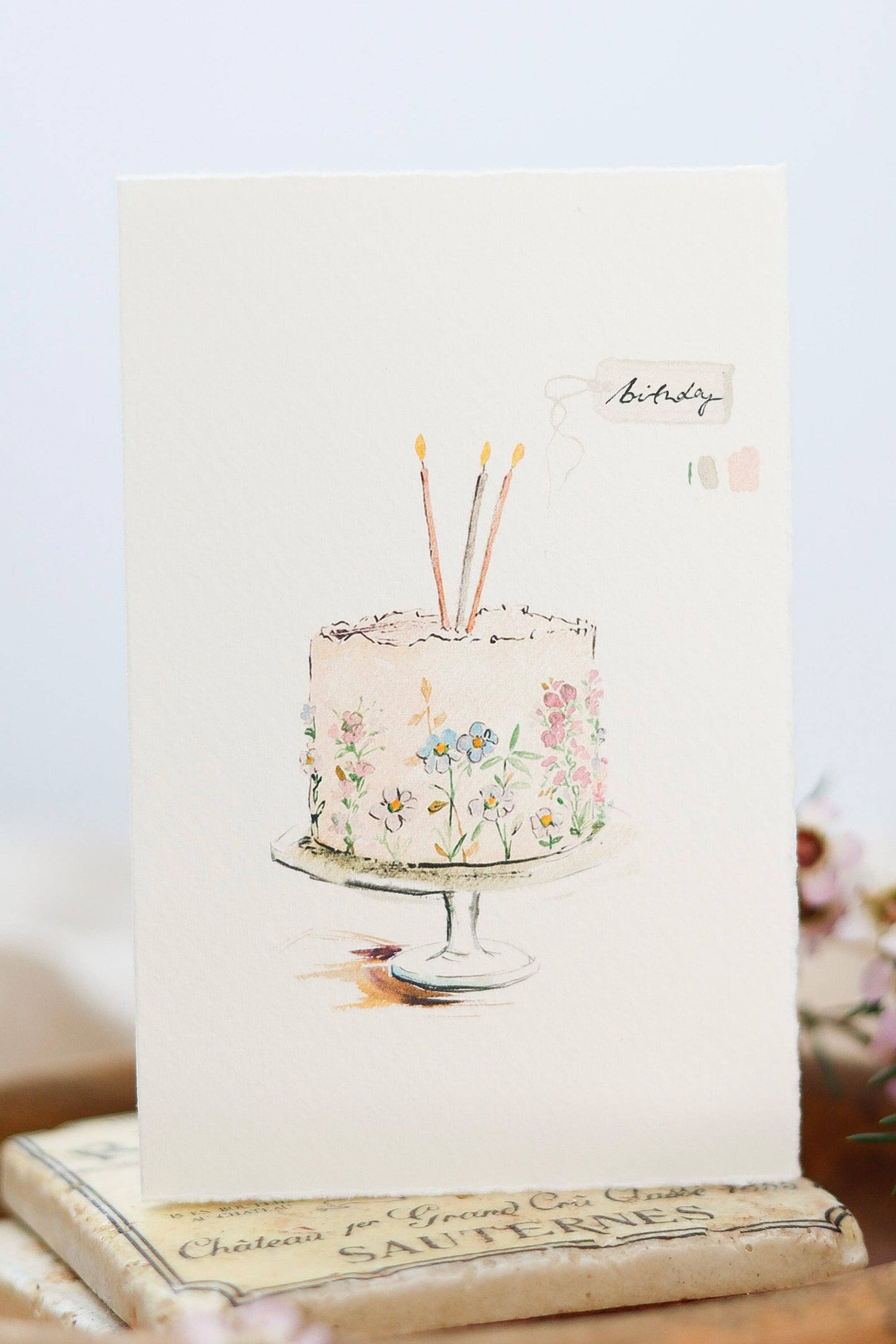 Birthday cake - Birthday card